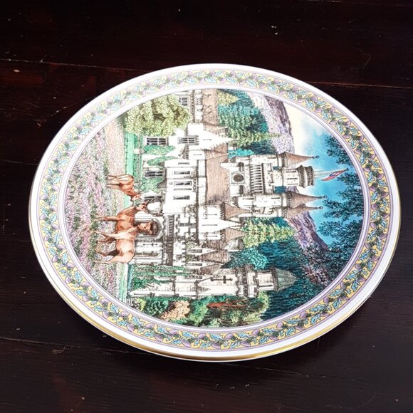 Royal Worcester Balmoral Bone China Collector Display Plate - Royal Palaces - Picture 5 of 7